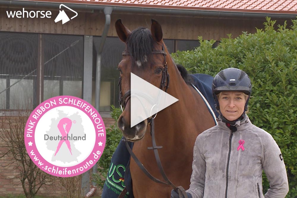 Ingrid Klimke für Pink Ribbon Deutschland